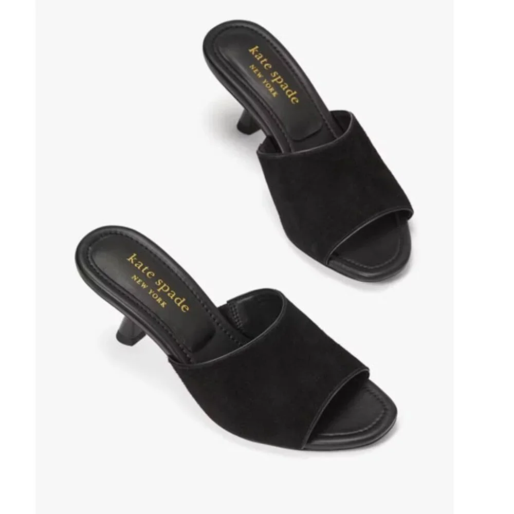 Kate Spade New York Malibu Winter Slip On High Heel Sandals